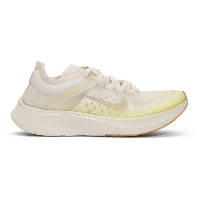 Nike Brown & Gold Zoom Fly SP Fast Sneakers