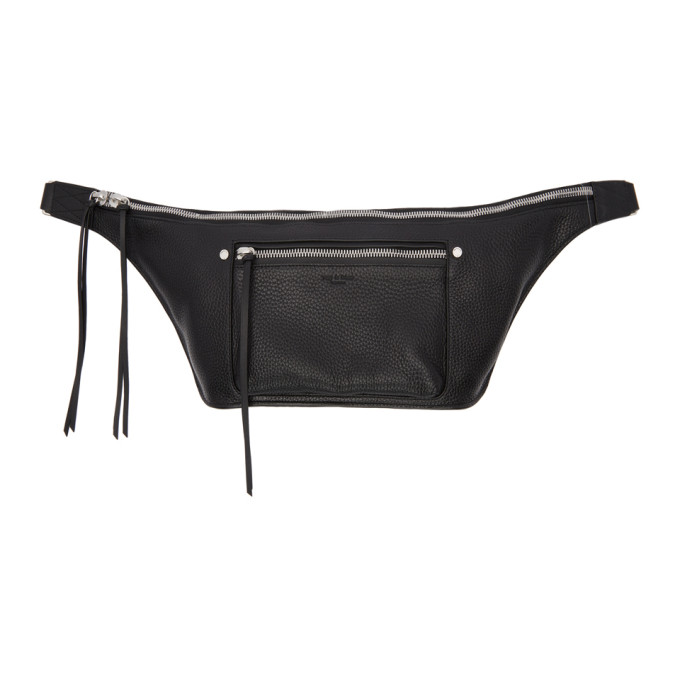 Rag & Bone Black Large Elliot Fanny Pack