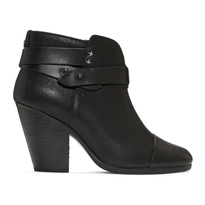rag & bone Black Harrow Boots