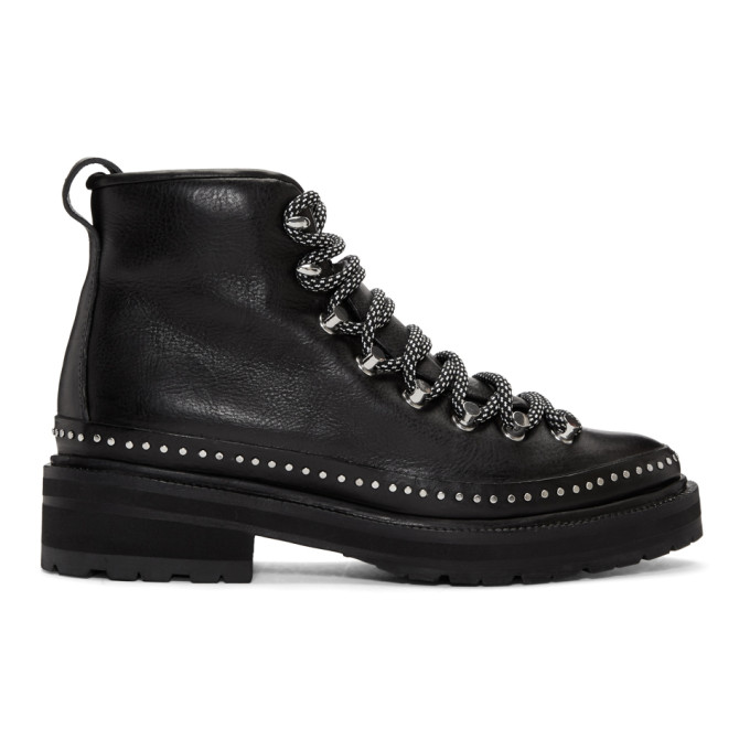 rag & bone Black Compass II Shearling Boots