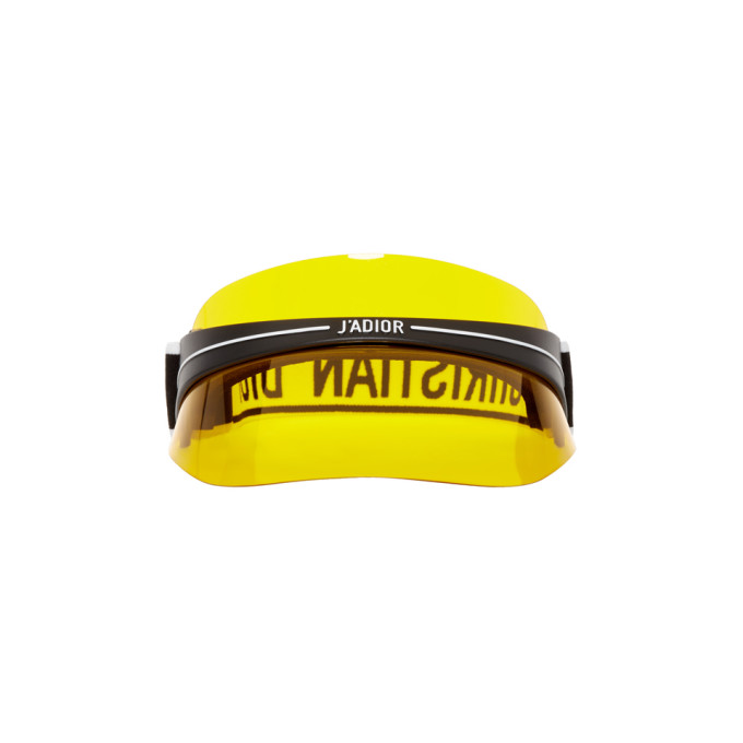 Dior Homme Yellow 'DiorClub1' Visor
