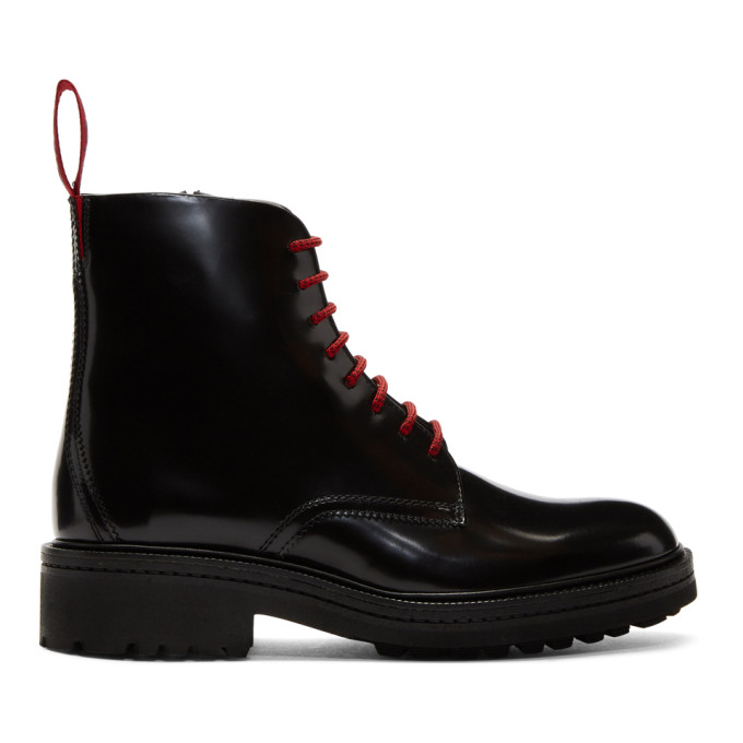 Hugo Black Impact Casual Boots