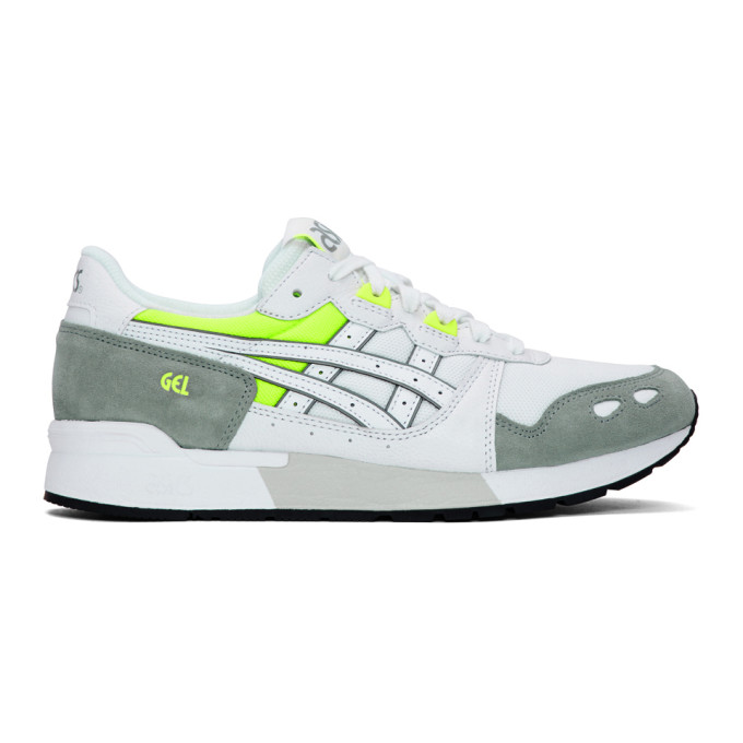 Asics White & Grey Gel-Lyte Sneakers