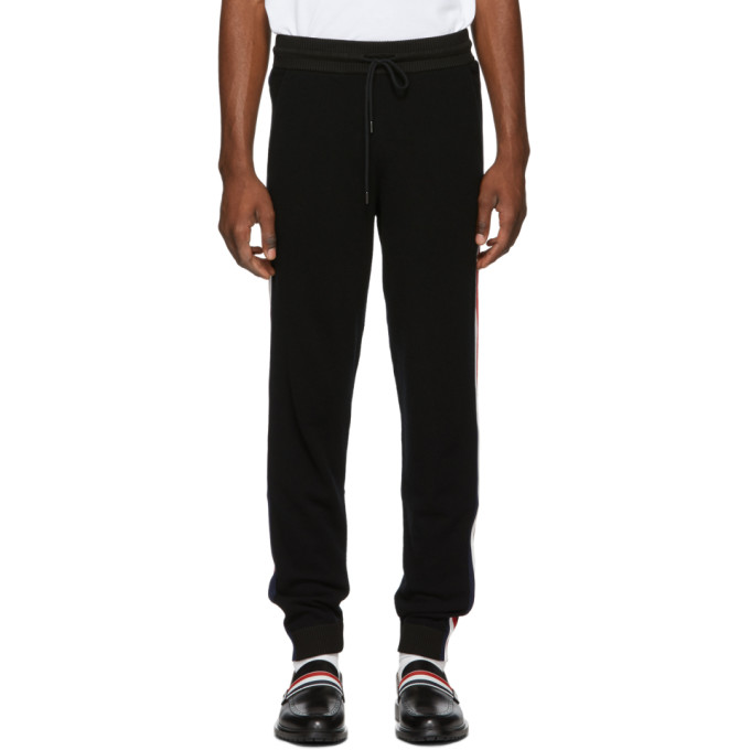 Moncler Black Wool Lounge Pants