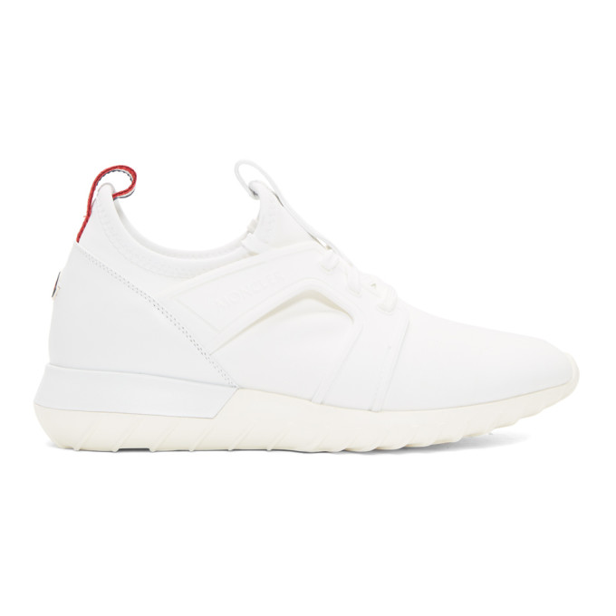 Moncler White Emilien Sneakers