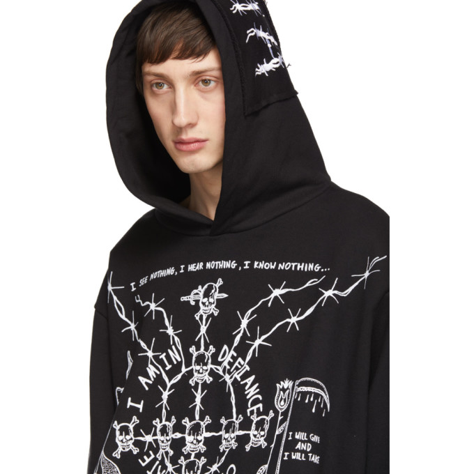 WARREN LOTAS WARREN LOTAS BLACK SABATA HOODIE