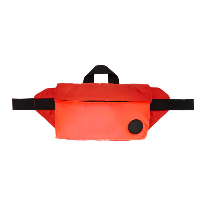 McQ Alexander McQueen Red Waist Pouch