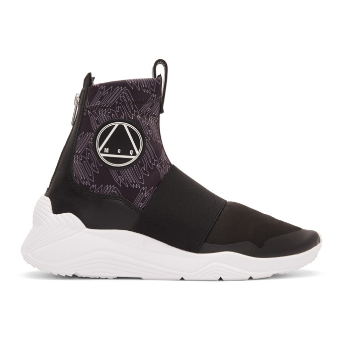 McQ Alexander McQueen Black Hikaru Sneakers