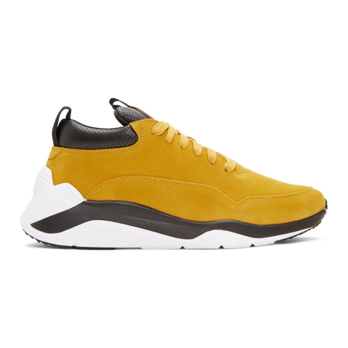 McQ Alexander McQueen Yellow Gishiki Hybrid Sneakers