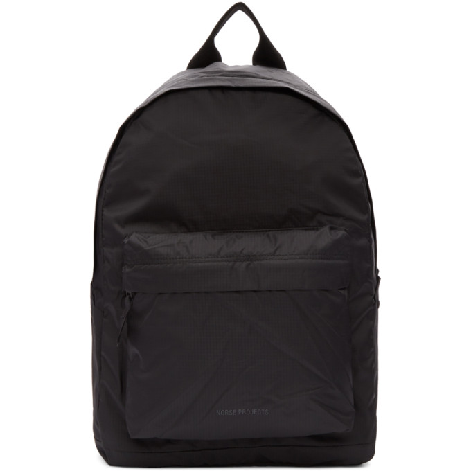 Norse Projects Black Ripstop Day Pack Backpack
