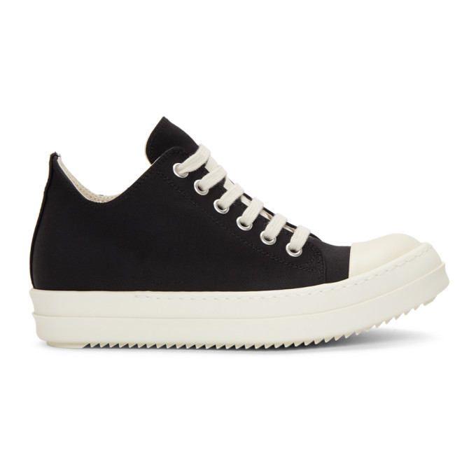 Rick Owens Drkshdw Black & White Low Sneakers