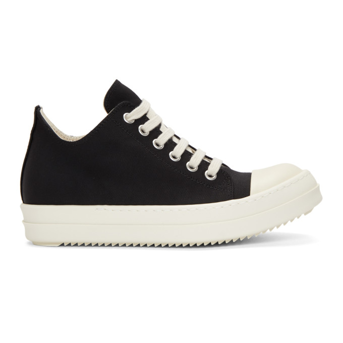 Rick Owens Drkshdw Black Low Sneakers