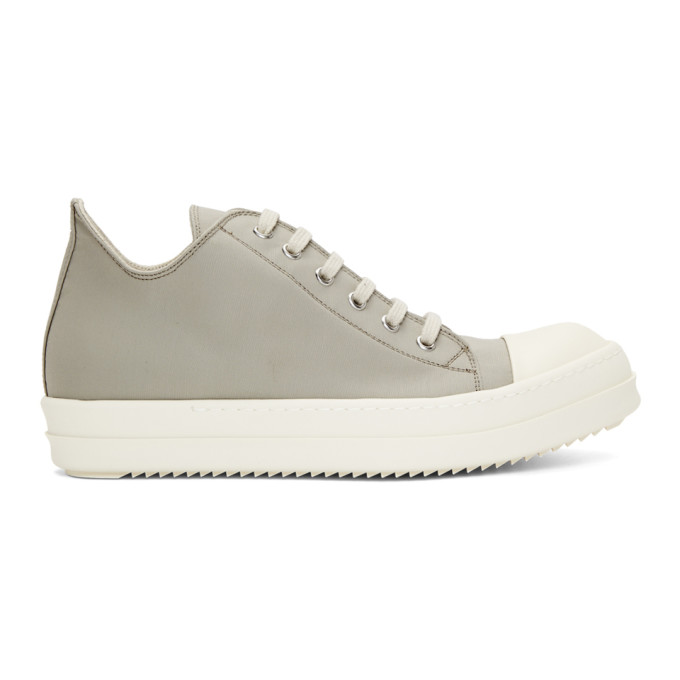 Rick Owens Drkshdw Grey Low Sneakers