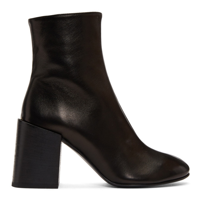 Acne Studios Back Saul Block Heel Boots
