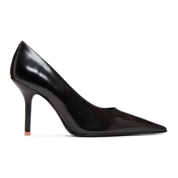Acne Studios Black Leather Heels