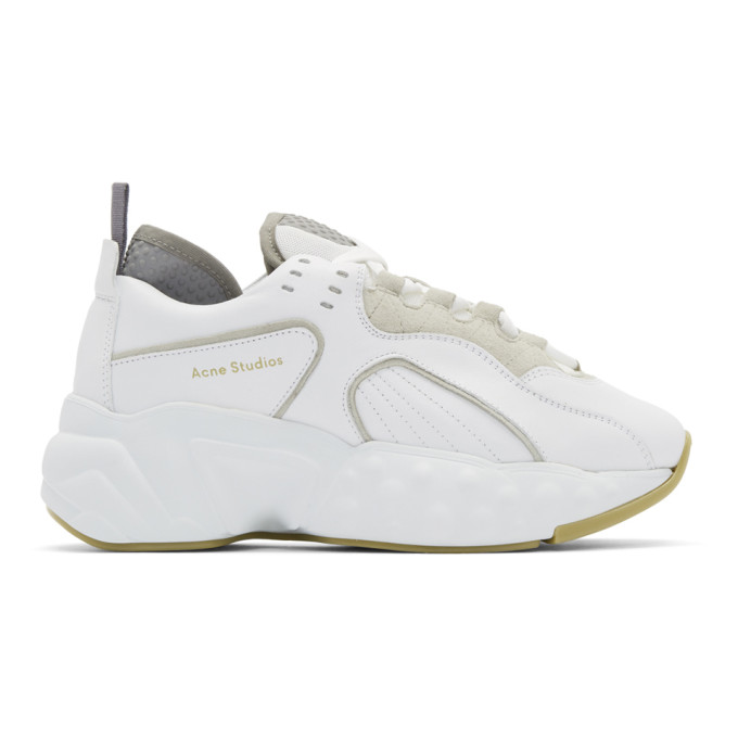 Acne Studios White Manhattan Sneakers