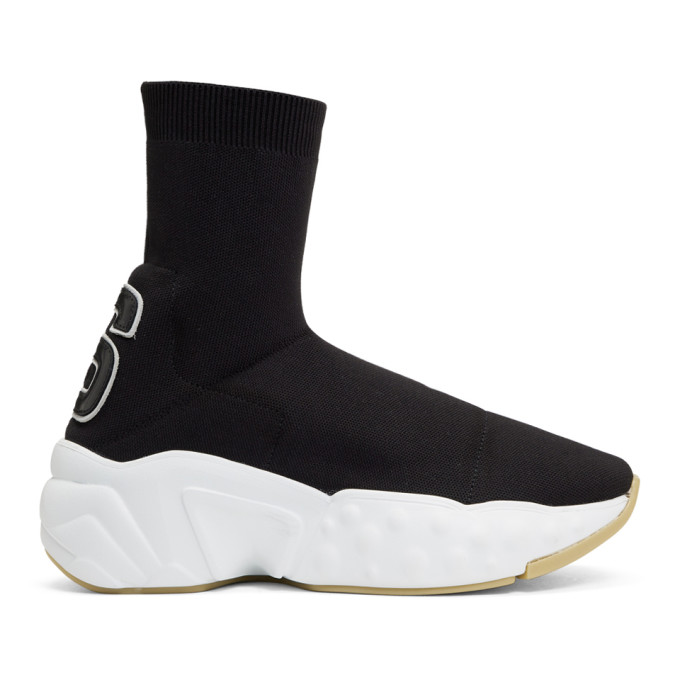 Acne Studios Black Knitted Sock Sneakers