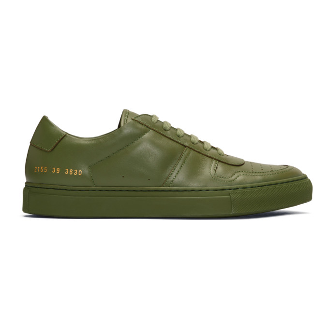 Common Projects Green BBall Low Sneakers