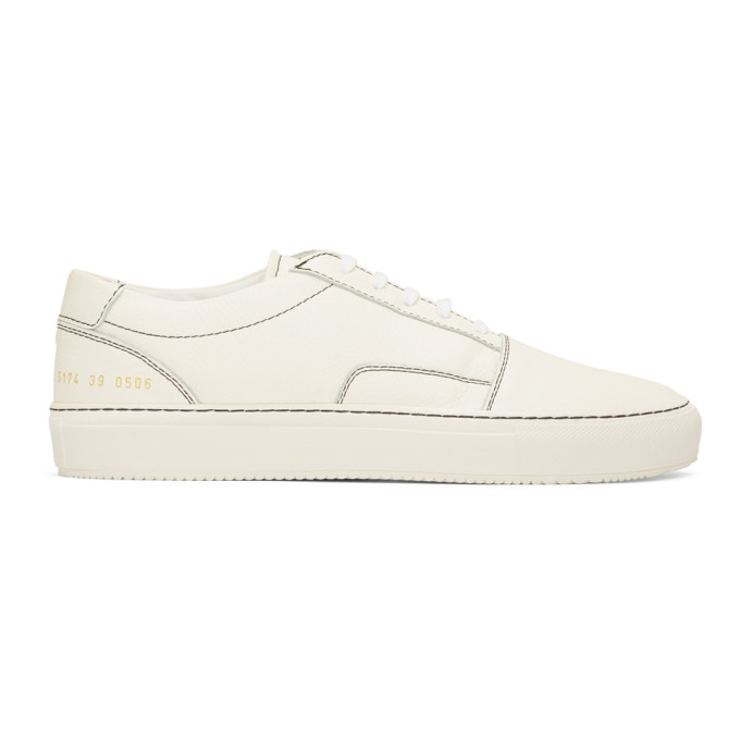 Common Projects White Skate Low Sneakers