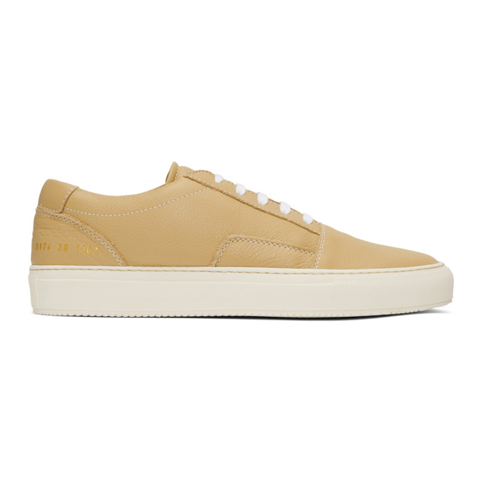 Common Projects Tan Skate Low Sneakers