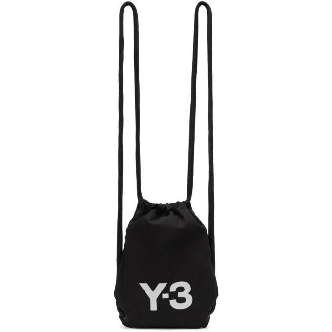 Y-3 Black Mini Gym Backpack