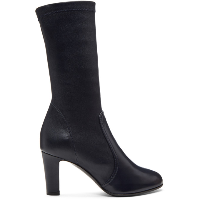 A_Plan_Application Navy Low Stretch Boots