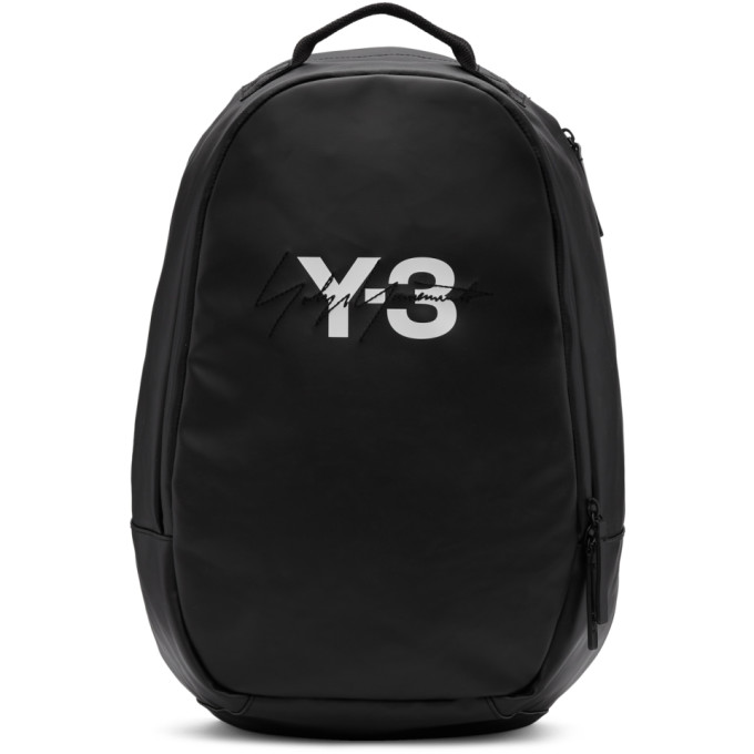 Y-3 Black Logo Backpack