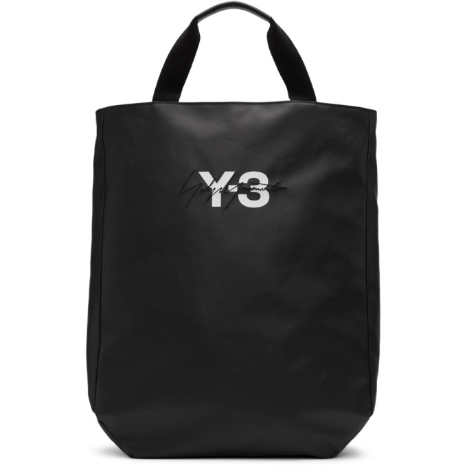 Y-3 Black Logo Tote