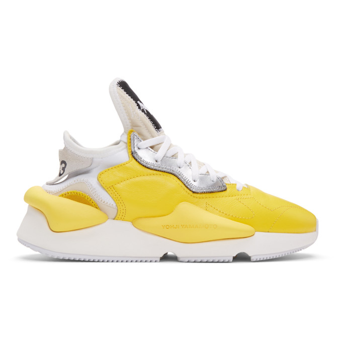 Y-3 Yellow Kaiwa Sneakers