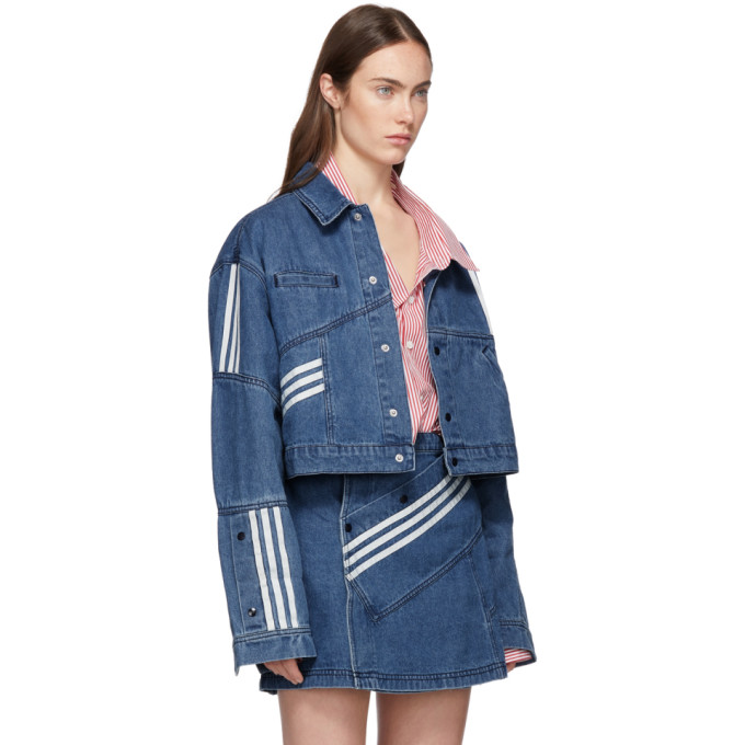 danielle cathari adidas denim jacket