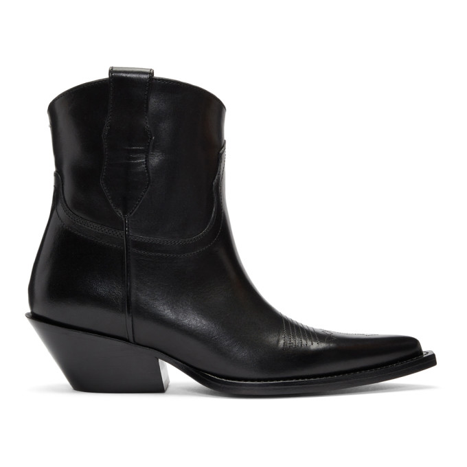 Maison Margiela Black Cowboy Boots
