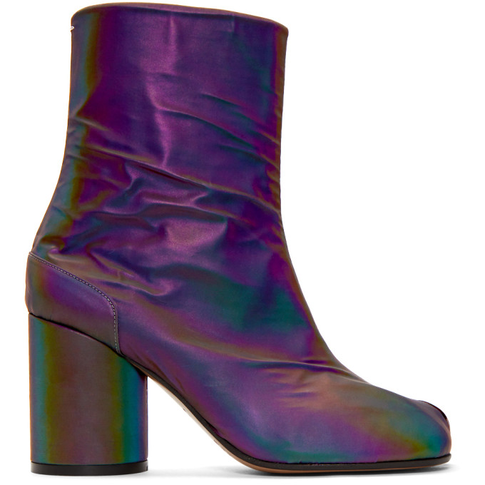 margiela reflective tabi