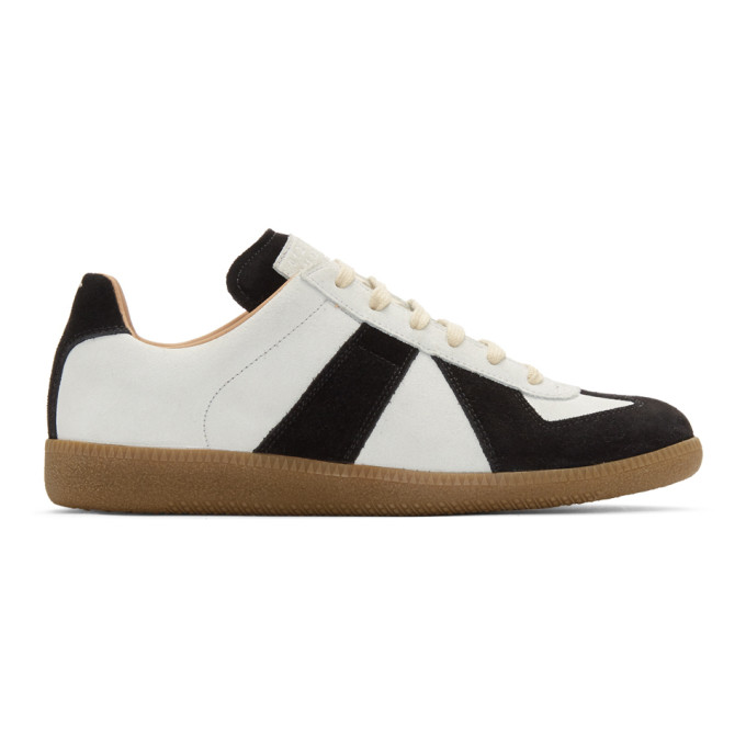 Maison Margiela Black & White Replica Sock Sneakers