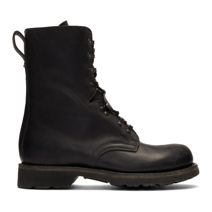 Maison Margiela Black Workman Boots