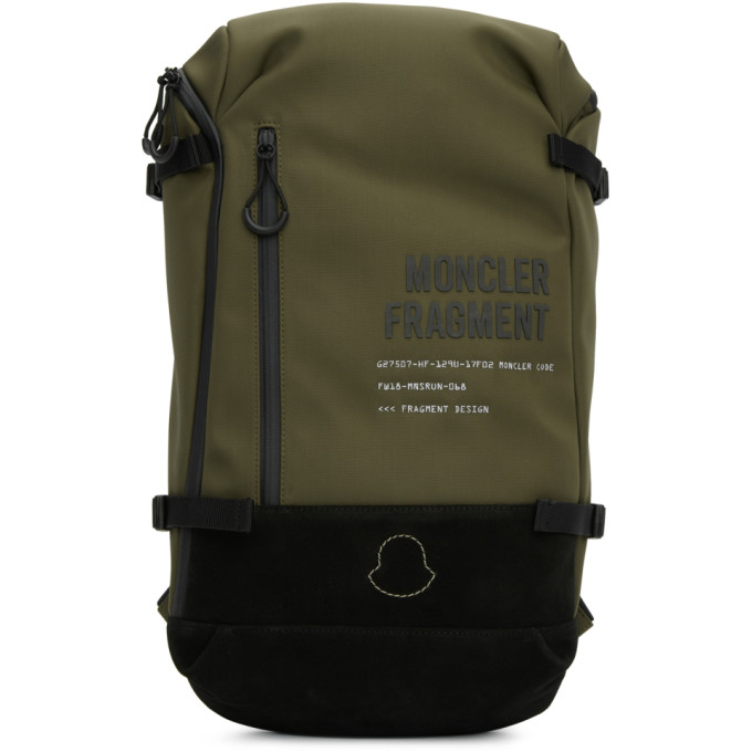 Moncler Genius 7 Moncler Fragment Hiroshi Fujiwara Green Zaino Backpack
