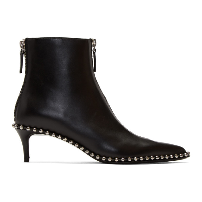 Alexander Wang Black Eri Low Boots