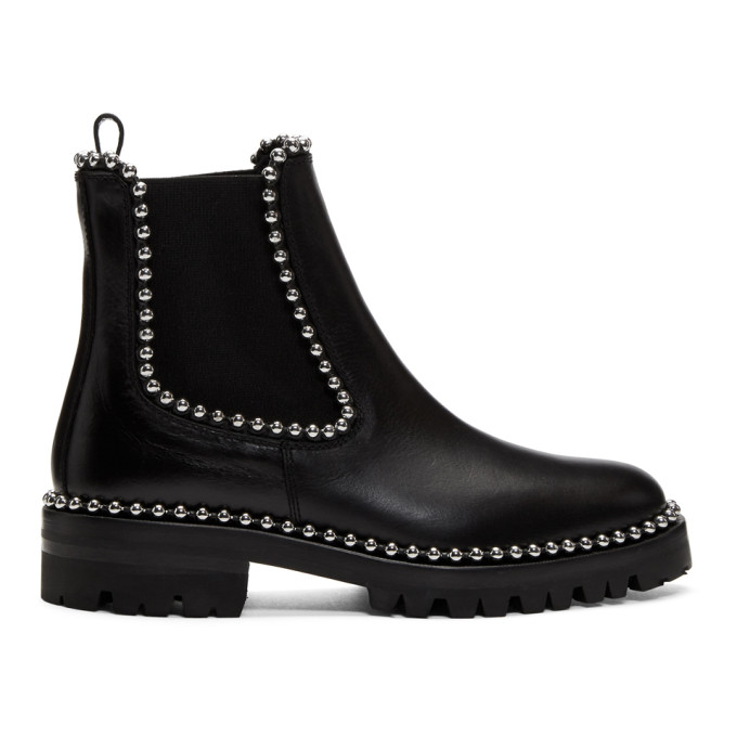 Alexander Wang Black Spencer Boots