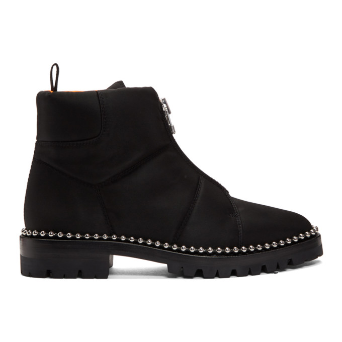 Alexander Wang Black Cooper Nylon Boots