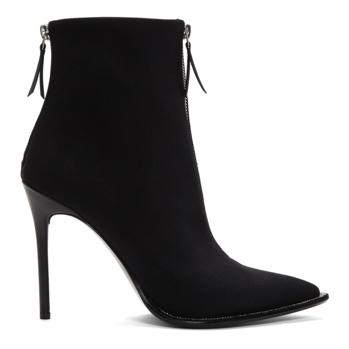 Alexander Wang Black Diamonte Eri Boots