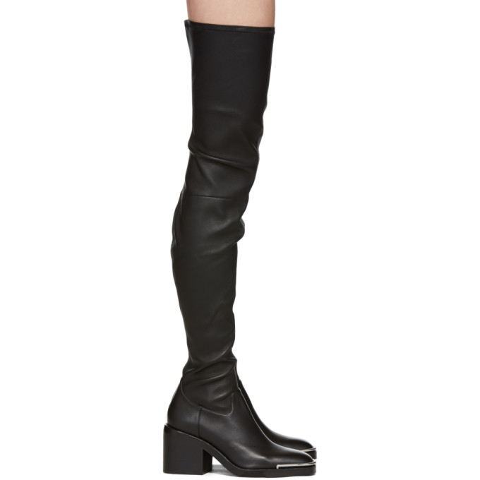 Alexander Wang Black Hailey Over-the-Knee Boots