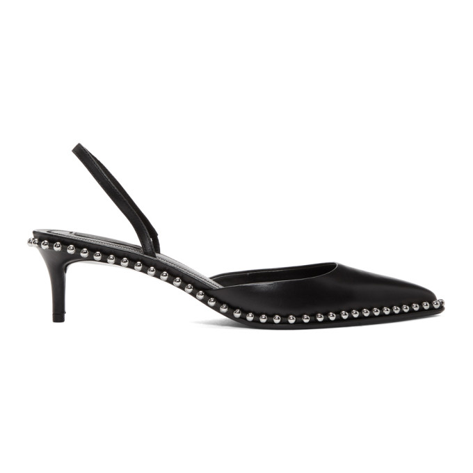 Alexander Wang Black Rina Low Heels