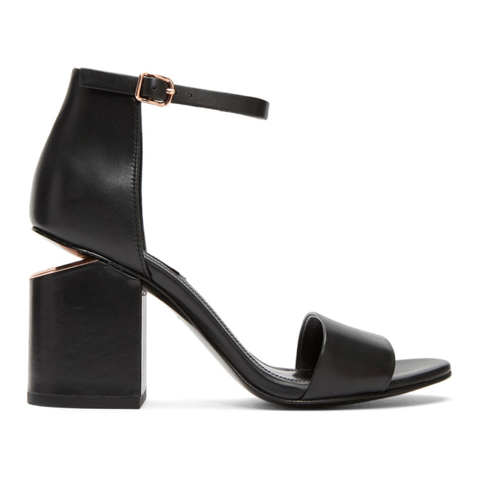 Alexander Wang Black Abby Sandals