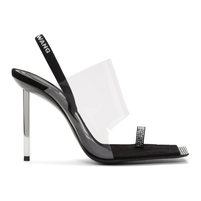 Alexander Wang Transparent PVC Kaia Sandals