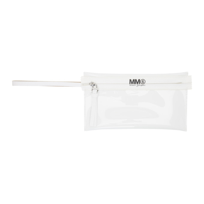 MM6 Maison Martin Margiela White Wrist Pouch