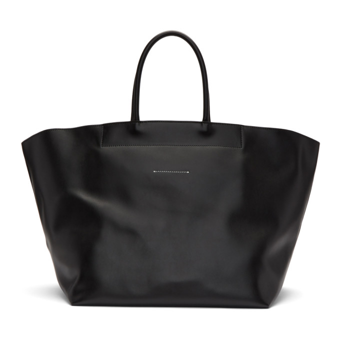 MM6 Maison Martin Margiela Black Weekender Tote