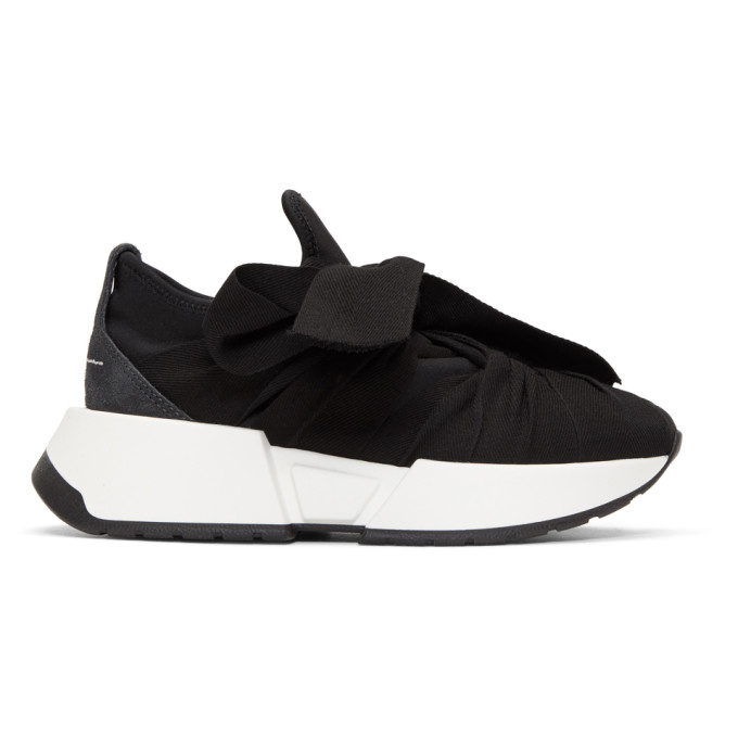 MM6 Maison Martin Margiela SSENSE Exclusive Black Bow Sneakers