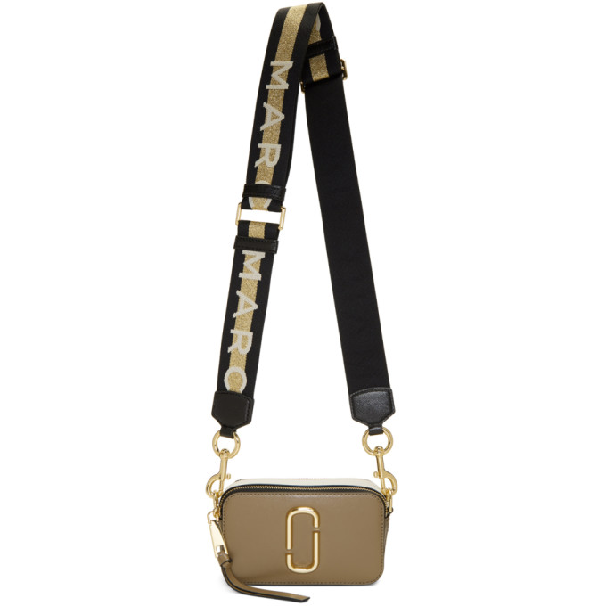 Marc Jacobs Grey Snapshot Bag