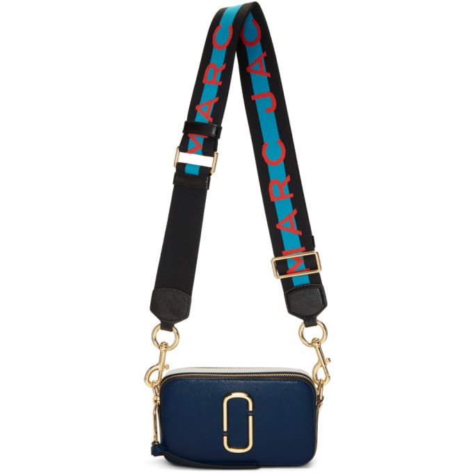 Marc Jacobs Navy & Black Snapshot Bag