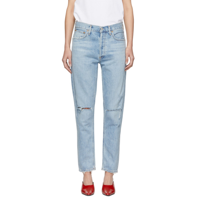agolde jamie high rise tapered jeans