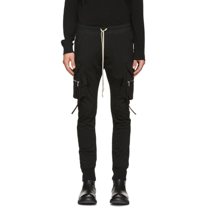 rick owens cargo jog pants